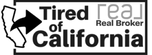 Tired of California Logo